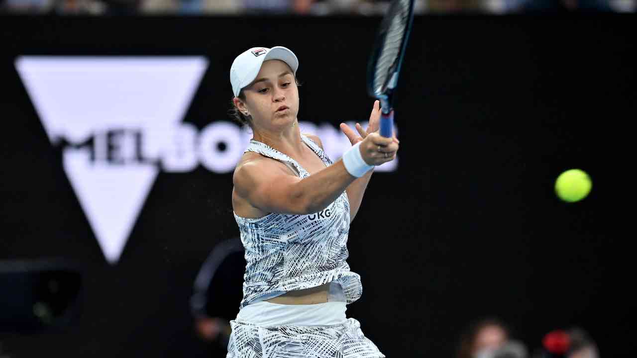 Ashleigh Barty ritiro tennis 