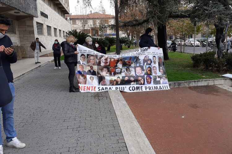 Manifestazione dei familiari delle vittime di Viareggio