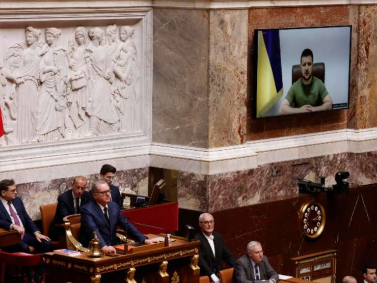 zelensky parlamento francese